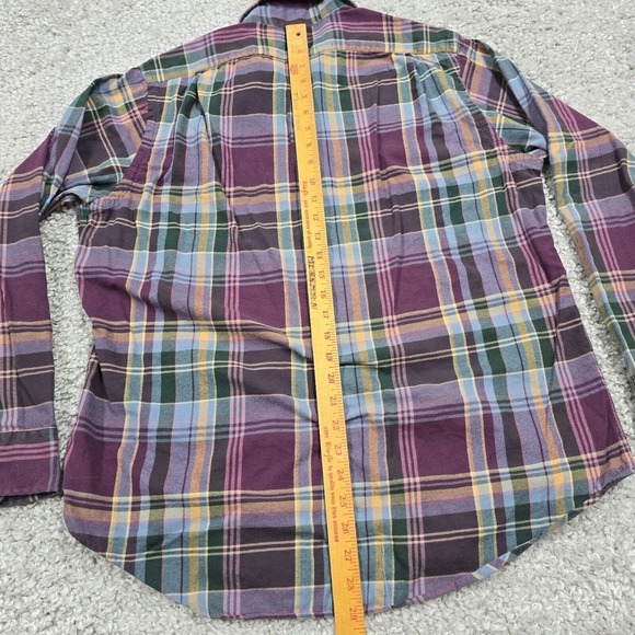Polo Ralph Lauren Shirt Mens‎ Large Colorful Plaid Button Up Long Sleeve Office - Picture 8 of 10